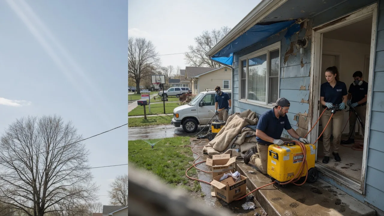 Basement Flood Cleanup in New Richmond, IN near me